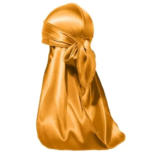 ForceWave Silky Durag for Men Wave Cap Satin Dorag for Men Women 360 Wave - 4