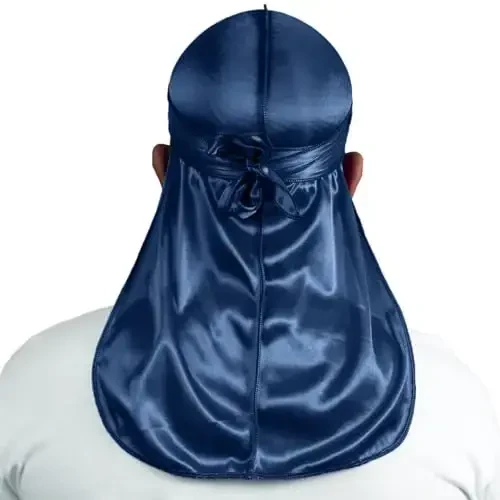ForceWave Silky Durag for Men Wave Cap Satin Dorag for Men Women 360 Wave - 3