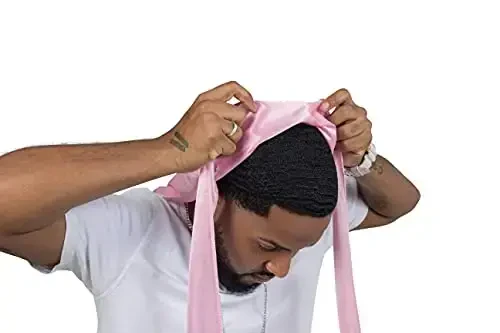 ForceWave Silky Durag for Men Wave Cap Satin Dorag for Men Women 360 Wave - FORCEWAVE (1)
