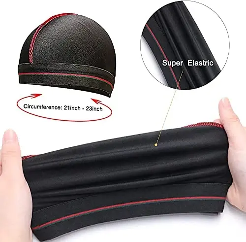 ForceWave Silky Durag for Men Wave Cap Satin Dorag for Men Women 360 Wave - 5