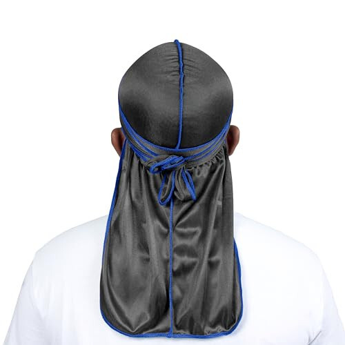 ForceWave Шелковый Durag для мужчин Волны Кепка Сатиновый Dorag для мужчин Женщин 360 Волны - 7