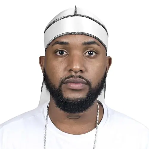ForceWave Silky Durag erkaklar uchun Wave Cap Satin Dorag erkaklar ayollar uchun 360 Wave - FORCEWAVE (1)