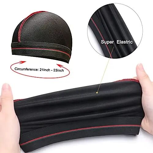 ForceWave Silky Durag for Men Wave Cap Satin Dorag for 360 Wave | 1 Durag 1 Wave Cap, Long Tails, Breathable Fabric, Smooth Texture, Unisex Fit, for Workouts, Cycling, and Sleeping Cap - 5