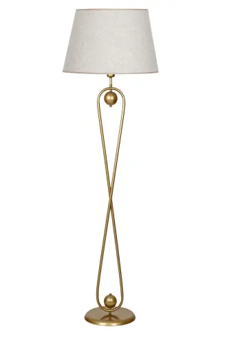 Forever Statik Eskitma Mat Gold Metal Lampa-Ekru 