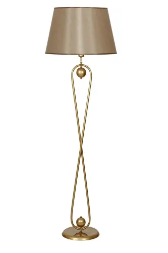 Forever Statik Eskitme Mat Gold Metal Lambader-Mataro 