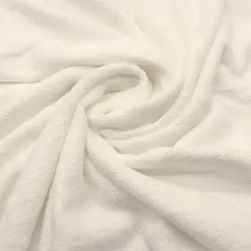 FOREVERPURE Baby Towels with Hood - Soft, Absorbent Viscose Made of Bamboo, Extra Large 35 x 35 Inches, for Newborns, Infants, Boys and Girls, Cream - 6