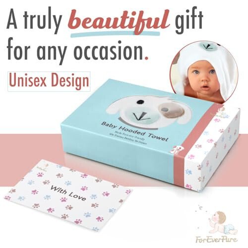 Baby Towels with Hood - Soft, Absorbent Viscose Made of Bamboo, Extra Large 35 x 35 Inches, for Newborns, Infants, Boys and Girls, White - 6