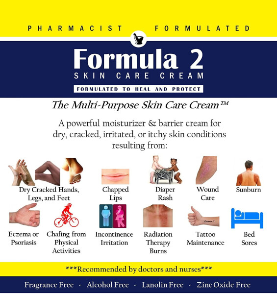 Formula 2 Skin Care Cream - 8 oz. jar - 7