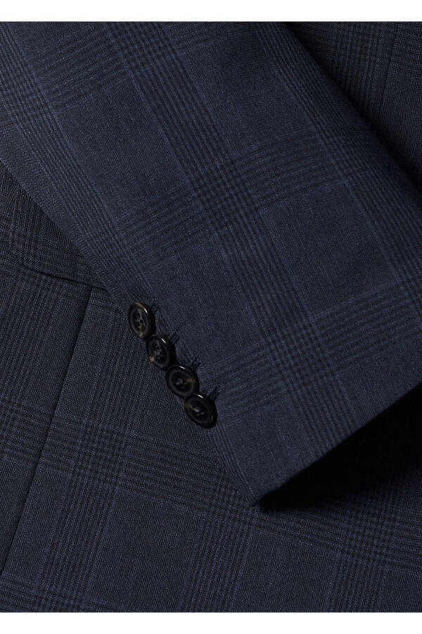 Fortieth Wool Slim Fit Suit Blazer Jacket - 6