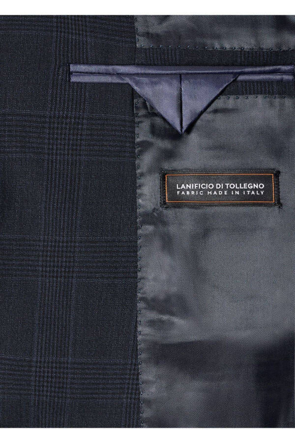 Fortieth Wool Slim Fit Suit Blazer Jacket - 8