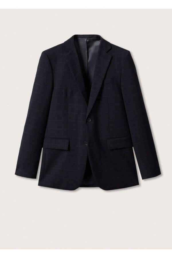 Forty Wool Slim Fit Blazer Jacket - 3