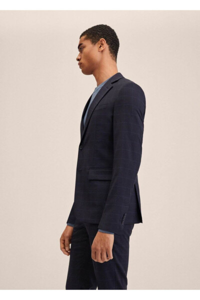 Forty Wool Slim Fit Blazer Jacket - 7