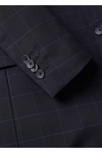 Forty Wool Slim Fit Blazer Jacket - 5