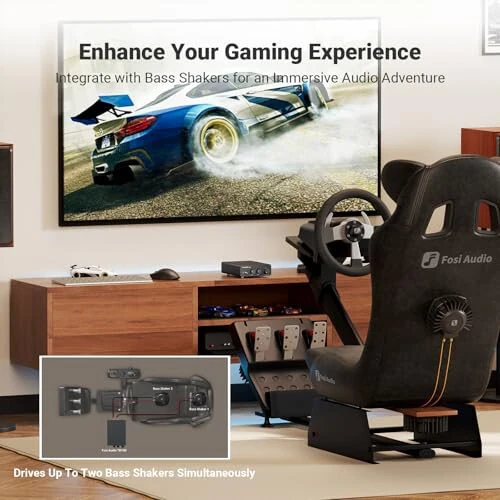 Fosi Audio TB10D 2 kanalli stereo kuchaytirgich, D klassli mini quvvatli integratsiyalashgan kuchaytirgichlar passiv dinamiklar/bass chayqovchi uchun 600 Vt, uy audio komponenti ish stoli amp qabul qiluvchi TPA3255 bass treble boshqaruvi bilan - 3