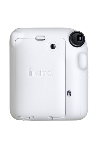 Фотоаппарат Instax mini 12 Белый - Плёнка 10 шт. - Мини-альбом и кожаный чехол - 4