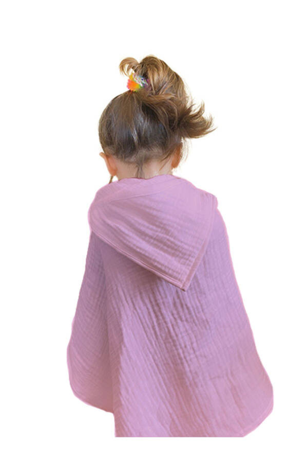 Four-Layer Muslin Baby Child Towel Swaddle Bath Towel Cotton Beach Towel Poncho 4 Layers - 5