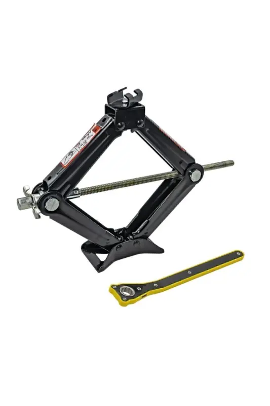 Four-Piece Roadside Assistance Kit + Bagged Battery Booster Cable + Jack + Lug Wrench - 3