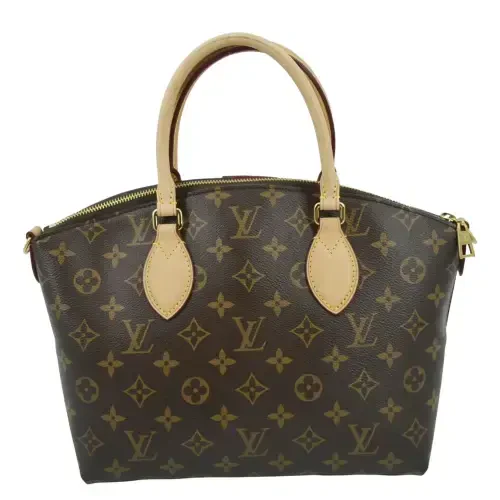 Fŏydalanilgan LOUIS VUITTON Boetie PM NM Monogramli Kanvas Hamayli Чант Сумка Коричневая - 4