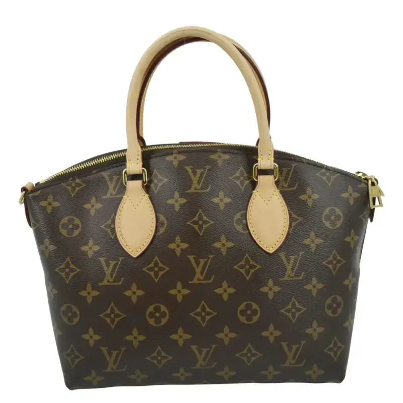 Fŏydalanilgan LOUIS VUITTON Boetie PM NM Monogramli Kanvas Hamayli Чант Сумка Коричневая - 4