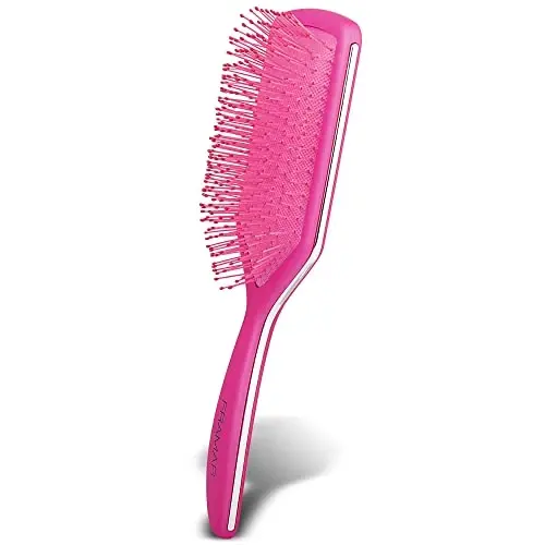 FRAMAR Paddle Hair Brush For Women – Wet Paddle Brush For Thick Hair, Wet Hair Brushes For Women, Pink Hair Brush Detangler – Reduces Breakage - 3