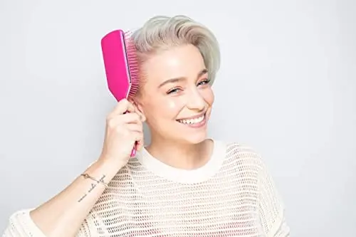 FRAMAR Paddle Hair Brush For Women – Wet Paddle Brush For Thick Hair, Wet Hair Brushes For Women, Pink Hair Brush Detangler – Reduces Breakage - 6