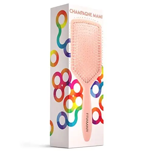FRAMAR Paddle Brush For Thick Hair, Paddle Hair Brush, Detangle Brush, Wet Paddle Brush, Hairbrush For Women, Hair Brush For Men, Wet Detangler Hair Brush - 5