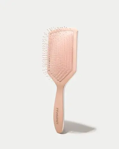 FRAMAR Paddle Brush For Thick Hair, Paddle Hair Brush, Detangle Brush, Wet Paddle Brush, Hairbrush For Women, Hair Brush For Men, Wet Detangler Hair Brush - 6