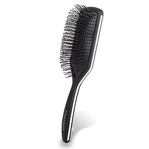 FRAMAR Black Paddle Hair Brush For Women – Wet Paddle Brush Detangler For Thick Hair Brushes For Women, Hairbrush – Reduces Breakage - 2