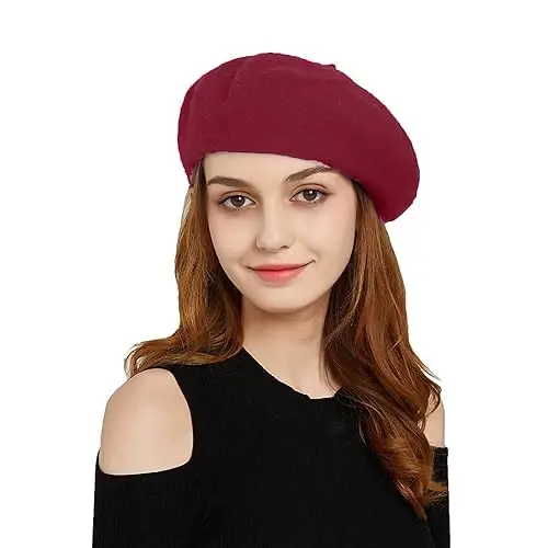 French Beret Hats for Women - Classic and Stylish Women's Beret Collection for Effortless Chic, Perfect for Any Occasion - 1