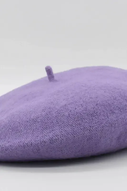 Французский художник Австралийская Шерстяная Фетровая Берета Лила-Лила - 3