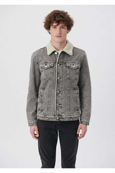 Frank M0115285836 Smoke Sherpa Denim - 3