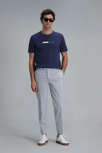 Frank Smart Erkaklar uchun Chino Shim Slim Fit Saks - 4