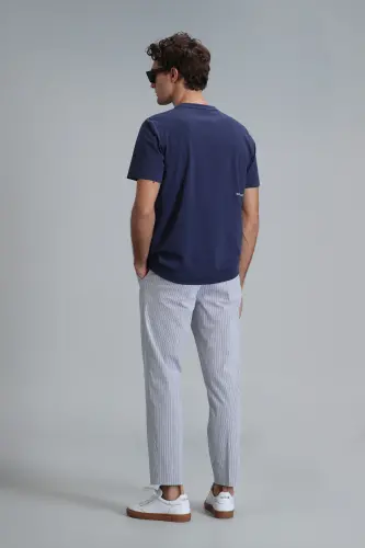 Frank Smart Erkaklar uchun Chino Shim Slim Fit Saks - 6