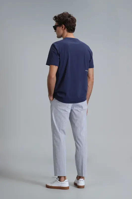 Frank Smart Erkaklar uchun Chino Shim Slim Fit Saks - 6