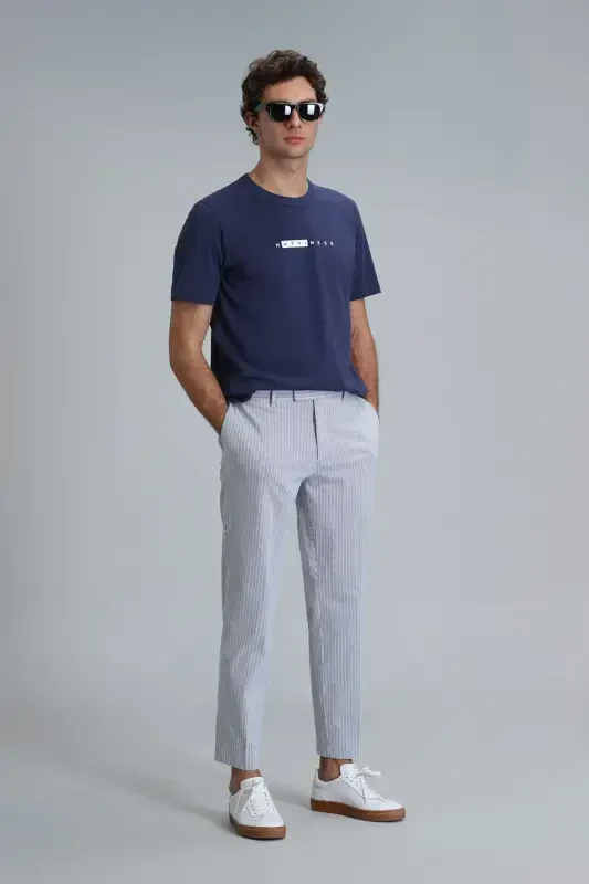 Frank Smart Men's Chino Pants Slim Fit Saks - LUFIAN