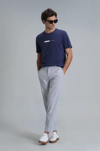Frank Smart Men's Chino Pants Slim Fit Saks - 5