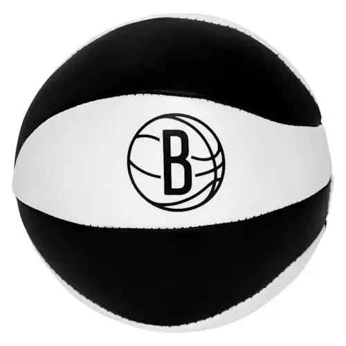 Franklin Sports NBA Toy Basketballs - 2 Pack of Kids Soft Mini Basketballs for Over The Door + Indoor Hoops - NBA Fan Shop - 6