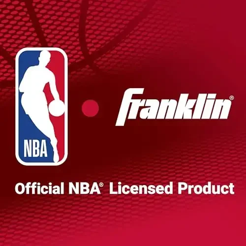 Franklin Sports NBA Toy Basketballs - 2 Pack of Kids Soft Mini Basketballs for Over The Door + Indoor Hoops - NBA Fan Shop - 7