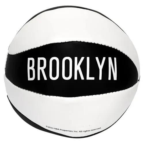 Franklin Sports NBA Toy Basketballs - 2 Pack of Kids Soft Mini Basketballs for Over The Door + Indoor Hoops - NBA Fan Shop - 5