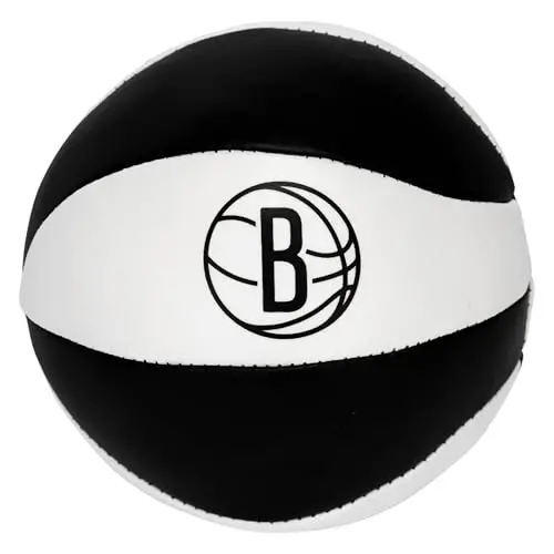 Franklin Sports NBA Toy Basketballs - 2 Pack of Kids Soft Mini Basketballs for Over The Door + Indoor Hoops - NBA Fan Shop - 6