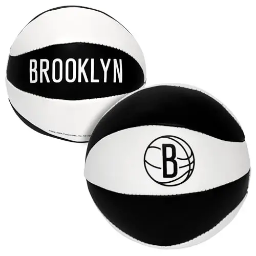 Franklin Sports NBA Toy Basketballs - 2 Pack of Kids Soft Mini Basketballs for Over The Door + Indoor Hoops - NBA Fan Shop - 1