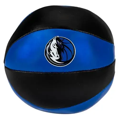 Franklin Sports NBA Toy Basketballs - 2 Pack of Kids Soft Mini Basketballs for Over The Door + Indoor Hoops - NBA Fan Shop - 6