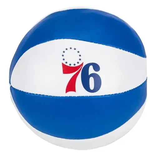 Franklin Sports NBA Toy Basketballs - 2 Pack of Kids Soft Mini Basketballs for Over The Door + Indoor Hoops - NBA Fan Shop - 6