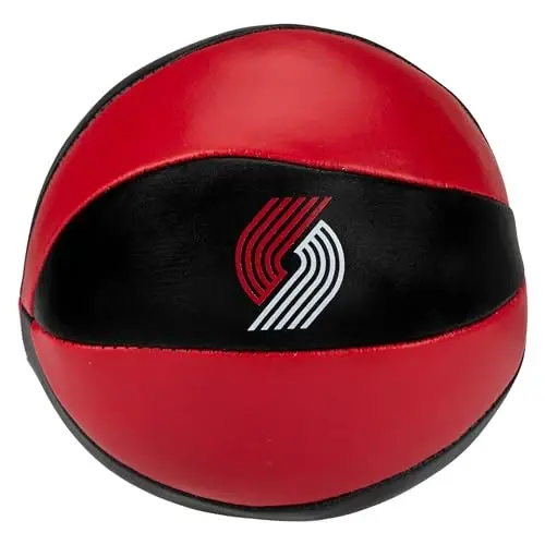 Franklin Sports NBA Toy Basketballs - 2 Pack of Kids Soft Mini Basketballs for Over The Door + Indoor Hoops - NBA Fan Shop - 6