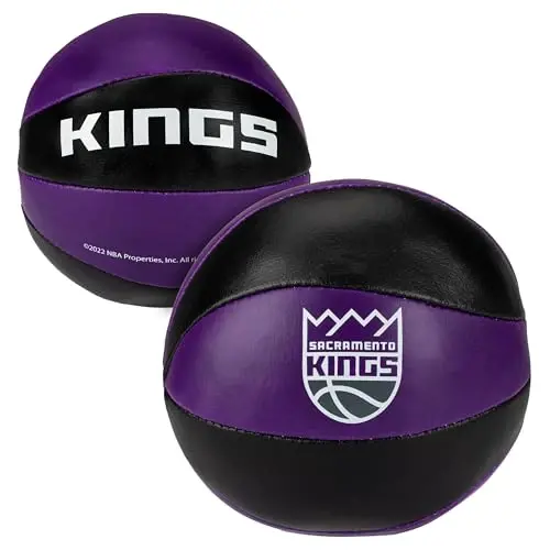 Franklin Sports NBA Toy Basketballs - 2 Pack of Kids Soft Mini Basketballs for Over The Door + Indoor Hoops - NBA Fan Shop - 1