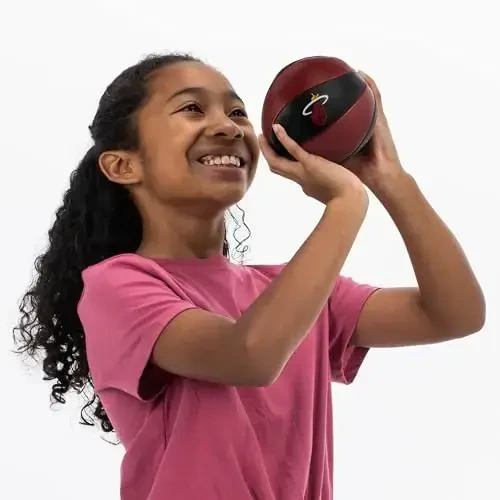 Franklin Sports NBA Toy Basketballs - 2 Pack of Kids Soft Mini Basketballs for Over The Door + Indoor Hoops - NBA Fan Shop - 7