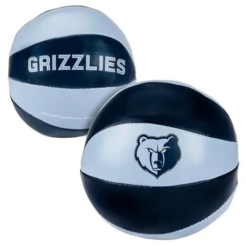 Franklin Sports NBA Toy Basketballs - 2 Pack of Kids Soft Mini Basketballs for Over The Door + Indoor Hoops - NBA Fan Shop - 1