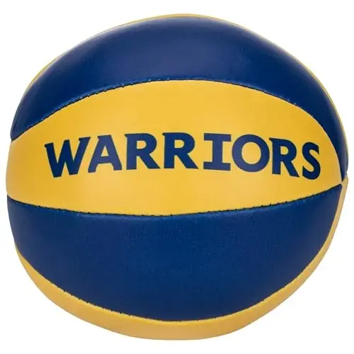 Franklin Sports NBA Toy Basketballs - 2 Pack of Kids Soft Mini Basketballs for Over The Door + Indoor Hoops - NBA Fan Shop - 5