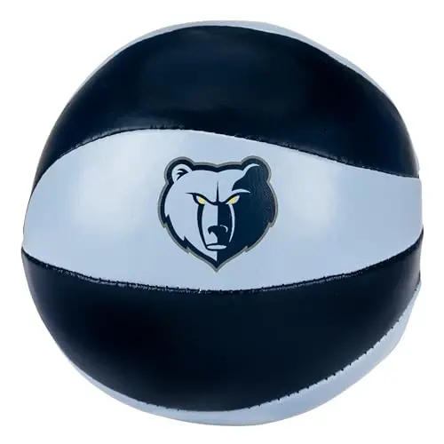 Franklin Sports NBA Toy Basketballs - 2 Pack of Kids Soft Mini Basketballs for Over The Door + Indoor Hoops - NBA Fan Shop - 6