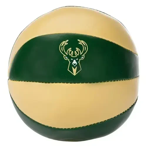 Franklin Sports NBA Toy Basketballs - 2 Pack of Kids Soft Mini Basketballs for Over The Door + Indoor Hoops - NBA Fan Shop - 6